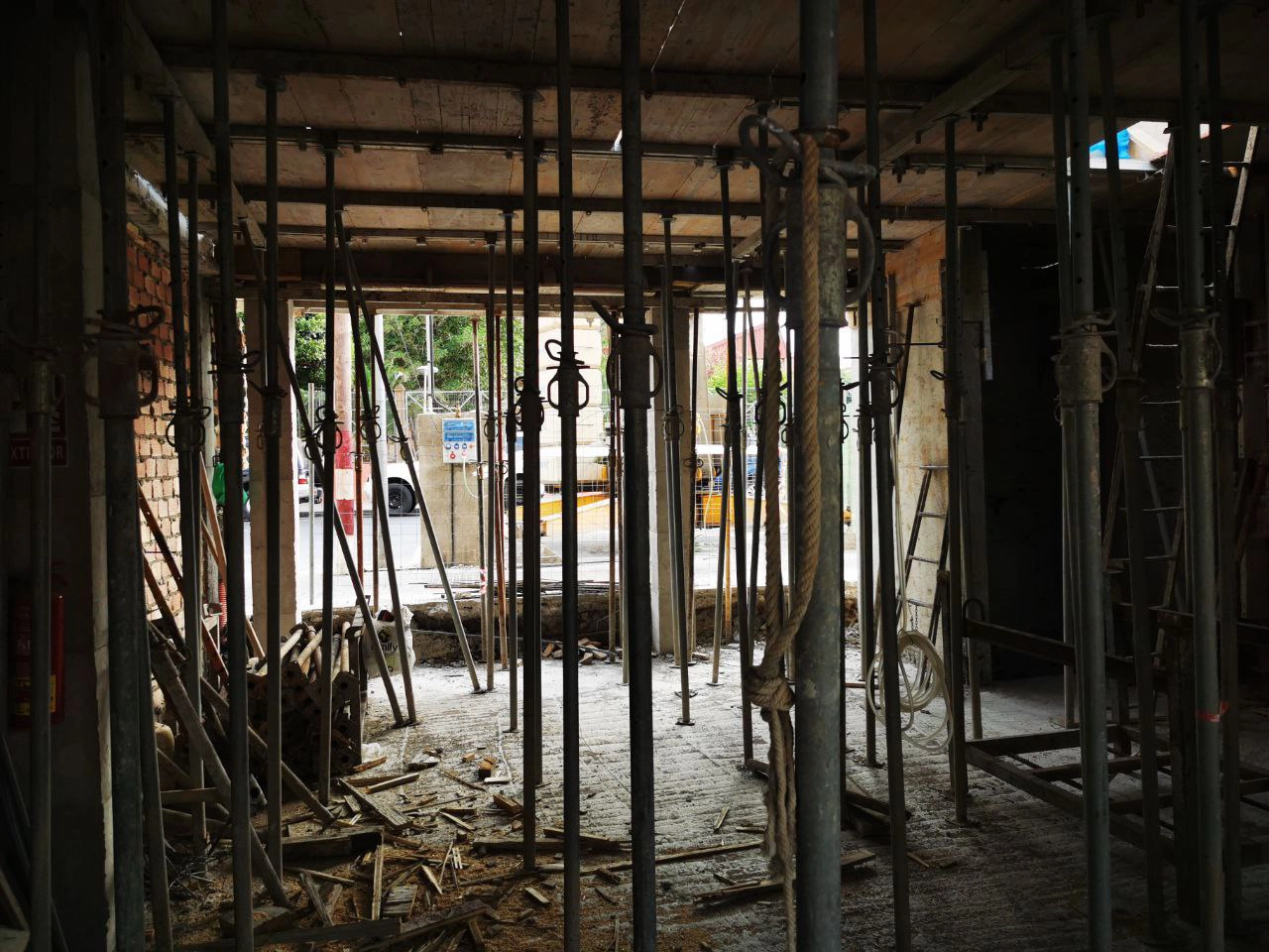 Astilleros obras bajo